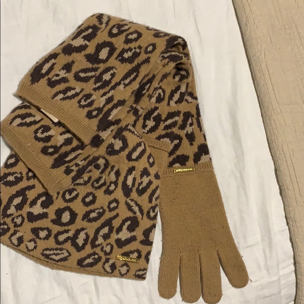 Winter Hat and elbow length gloves